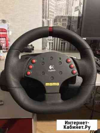 Руль Logitech monk racing Тюмень