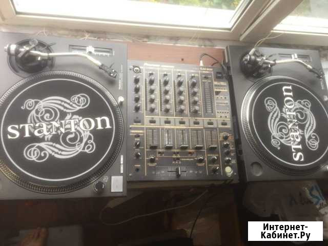Technics 1210 mk2 х 2 + Pioneer DJM600 Мытищи - изображение 1