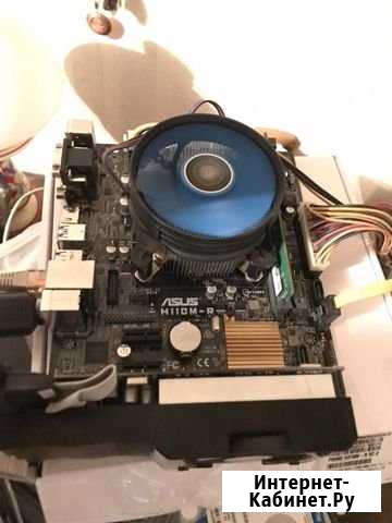 Pentium G4400+asus H100M-R+озу Иркутск - изображение 1