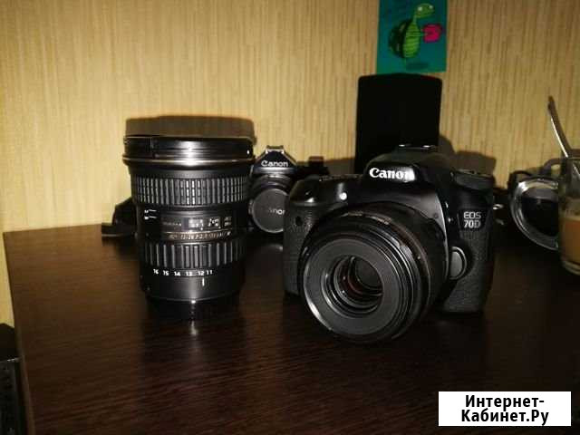 Canon 70D + 60mm2.8macro + Tokina 11-16 2.8 Батайск - изображение 1