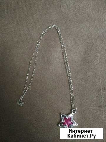 Цепочка + кулон звездк (детский) Хабаровск - изображение 1