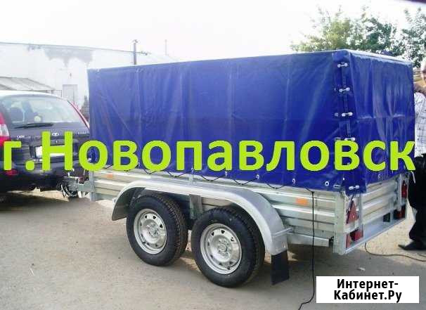 Двухосный прицеп (рессорный) 2.5х1.3 м Новопавловск - изображение 1