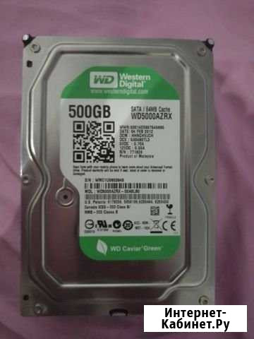 HDD 500Gb/64Mb/SATA-3 Брянск - изображение 1