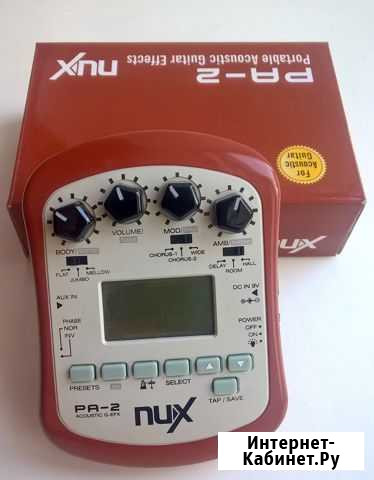 Nux PA-2 процессор для акустической гитары Ковернино - изображение 1