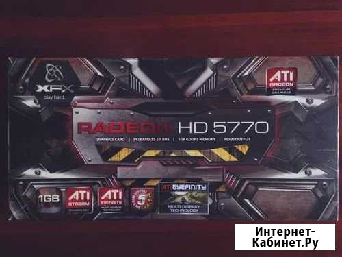 Видеокарта Asus Radeon HD 5770 Сыктывкар - изображение 1