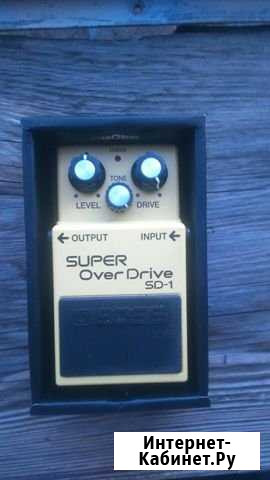 Гитарная педаль Boss SD-1 Super overdrive Курск - изображение 1