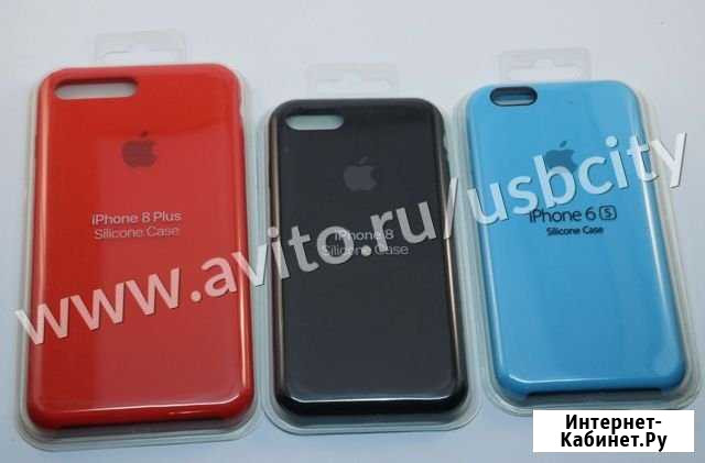 Чехол (клип-кейс) apple Silicone Case Рязань - изображение 1