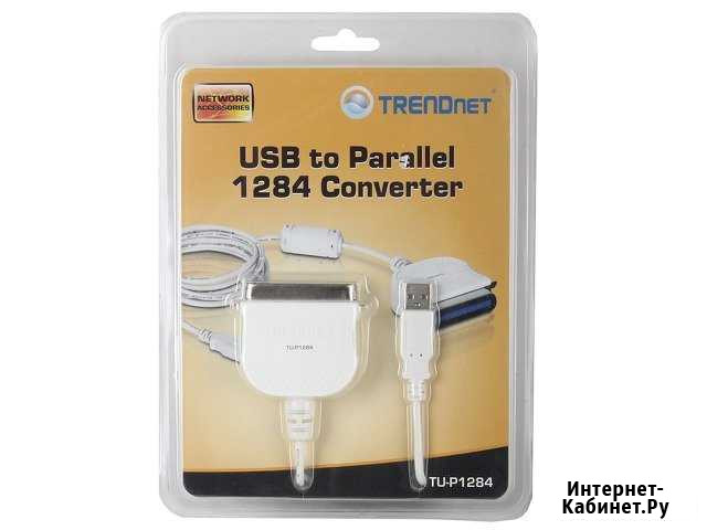 Кабель переходник USB - LPT trendnet TU-P1284 Смоленск - изображение 1