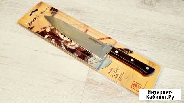 SHR-0085B нож кухонный samura harakiri шеф Самара - изображение 1