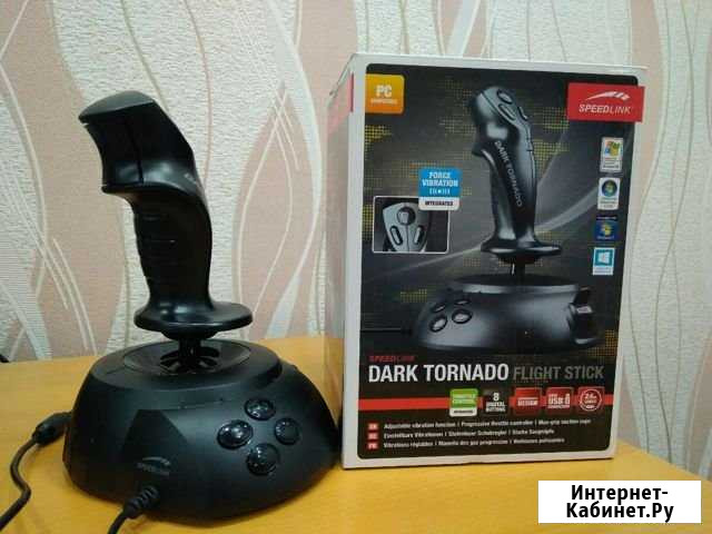 Джойстик Speedlink Dark Tornado (PC) Black Дзержинск - изображение 1