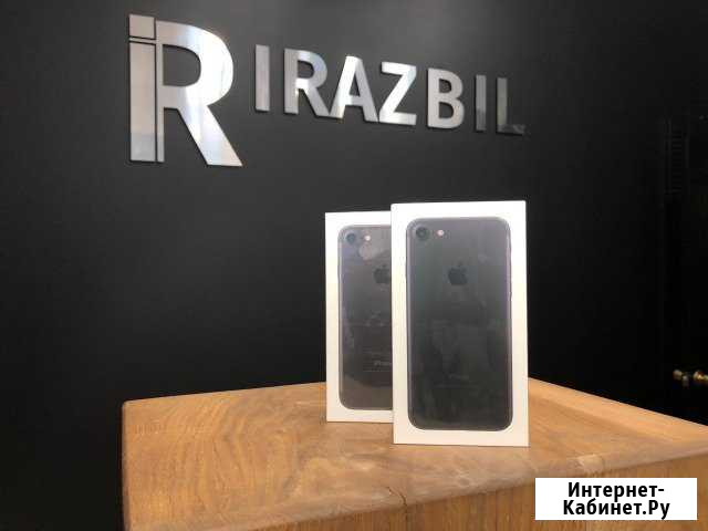 iPhone 7 128Gb Black Новый, Официальный Тверь - изображение 1