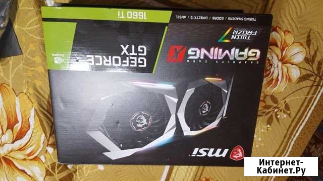 GeForce GTX 1660 Ti gaming X 6G Северск - изображение 1