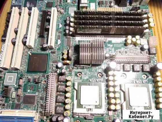 Мать серверная Intel + 2 Xeon Тула
