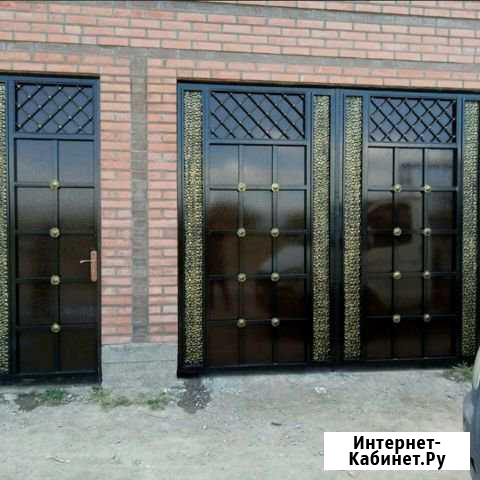 Ворота навесы Грозный - изображение 1