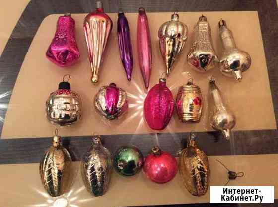 Елочные игрушки СССР, 17 шт, цена за всё Новокузнецк