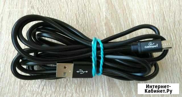 USB кабель Cablexpert microusb (3 метра) Тверь - изображение 1
