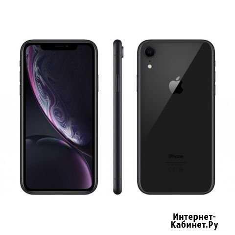 iPhone XR черный 64 гб Кировск - изображение 1