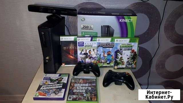 Xbox 360 + Kinect Сыктывкар - изображение 1