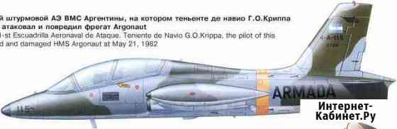 Модель итальянского лёгкого штурмовика MB-339A Симферополь