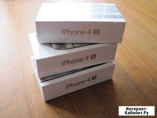 iPhone 4s 16gb/32gb новые магазин гарантия Липецк - изображение 1