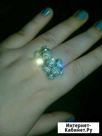 Серебрное кольцо со Сваровски Белгород - изображение 1