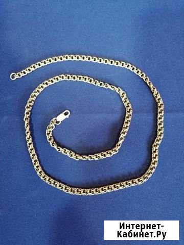 Серебряная цепь/925/34,4гр/62см Раменское - изображение 1