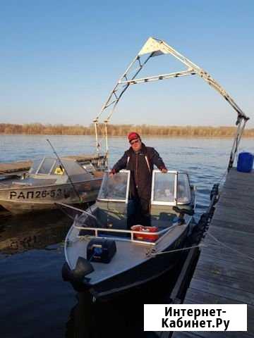 Катер Windboat 470d с мотором Honda BF 60 Сасыколи - изображение 1