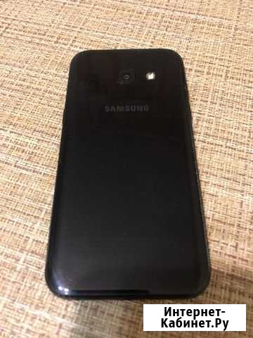 SAMSUNG A 3 black 2017 года Бийск - изображение 1