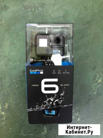 Экшн-камера GO Pro Hero 6 Black оплата картой Владимир - изображение 1