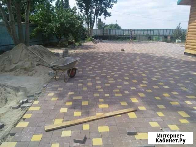 Укладка тротуарной плитки Астрахань - изображение 1