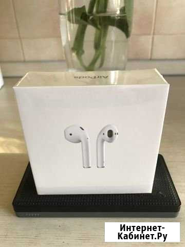 Apple AirPods запечатанные. Оригинал Белореченск - изображение 1