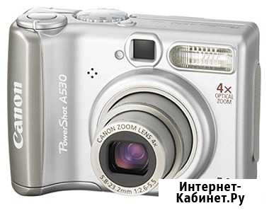 Продам фотоаппарат canon PowerShot A530 б/у Севастополь - изображение 1