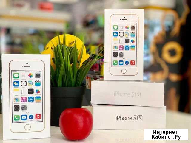 iPhone 5s 16gb Золотой Gold новый, рассрочка Тверь - изображение 1