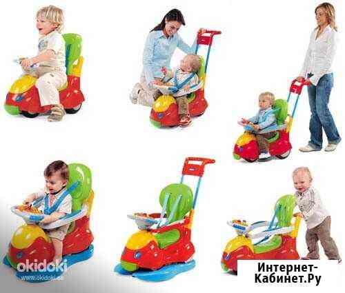 Машинка-каталка chicco quattro 4 В 1 Ставрополь