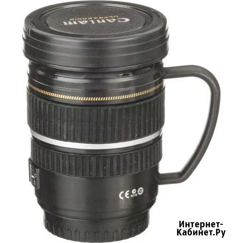 Термокружка Фотообъектив Canon 0,2л h11см с ручк Ставрополь - изображение 1