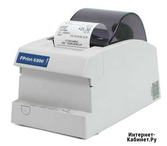 Принтер Атол FPrint-5200 для енвд, USB (б/у) Красноярск - изображение 1