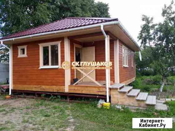 Баня из профилированного бруса 6х8 Торжок