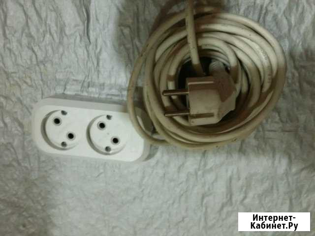 Переноска 2 розетки 4 метра Воронеж - изображение 1