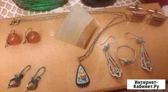 Серьги,запонки,кулон Ижевск