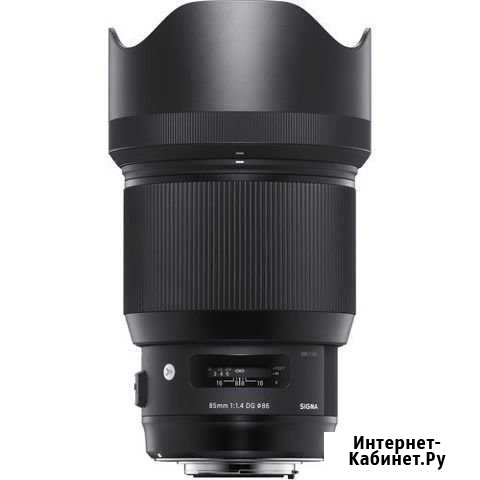 Объектив Sigma 85 mm 1.4 DG HSM Art Canon EF Красноярск - изображение 1