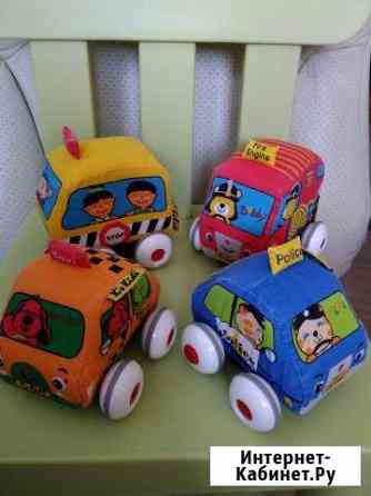 Мягкие машинки KS Kids Мурманск