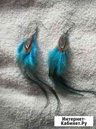 Серьги-пёрышки Тамбов