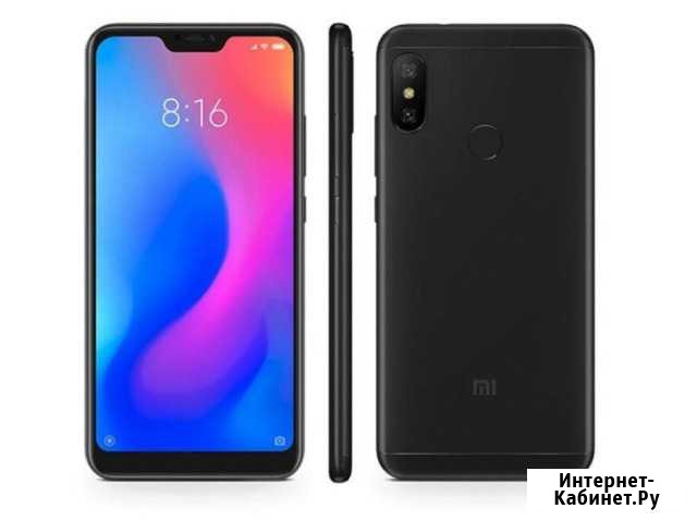 Новый Xiaomi Redmi Note 6 Pro 3/32 гб Black 6.26 Красноярск - изображение 1