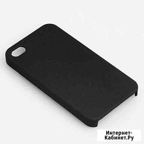 Накладка задняя iPhone 4 черное в ассортименте Казань