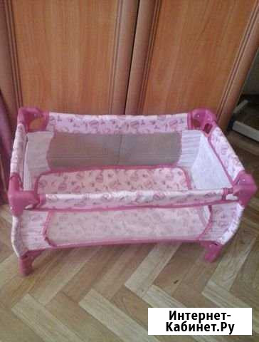 Кроватка для куклы Астрахань - изображение 1