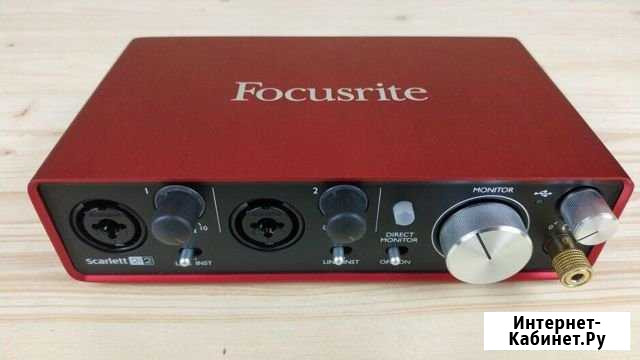 Внешняя звуковая карта Focusrite Scarlett 2i4 Тюмень - изображение 1