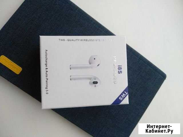 Беспроводные наушники i8 Кострома - изображение 1