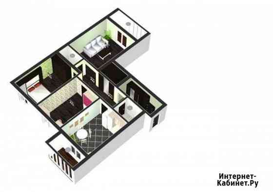 3-к квартира, 88 кв.м., 4/10 эт. Нефтекамск