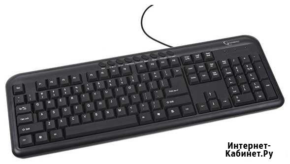 Клавиатура KB-M-101-RU gembird, 104 клавиши, мульт Рязань - изображение 1