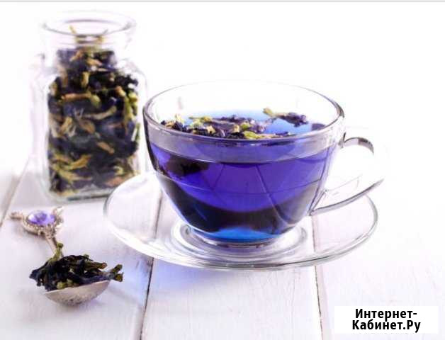 Синий чай из лепестков Клитории 50/100 грамм Тай Красноярск - изображение 1